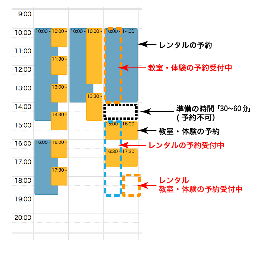 カレンダーサンプル